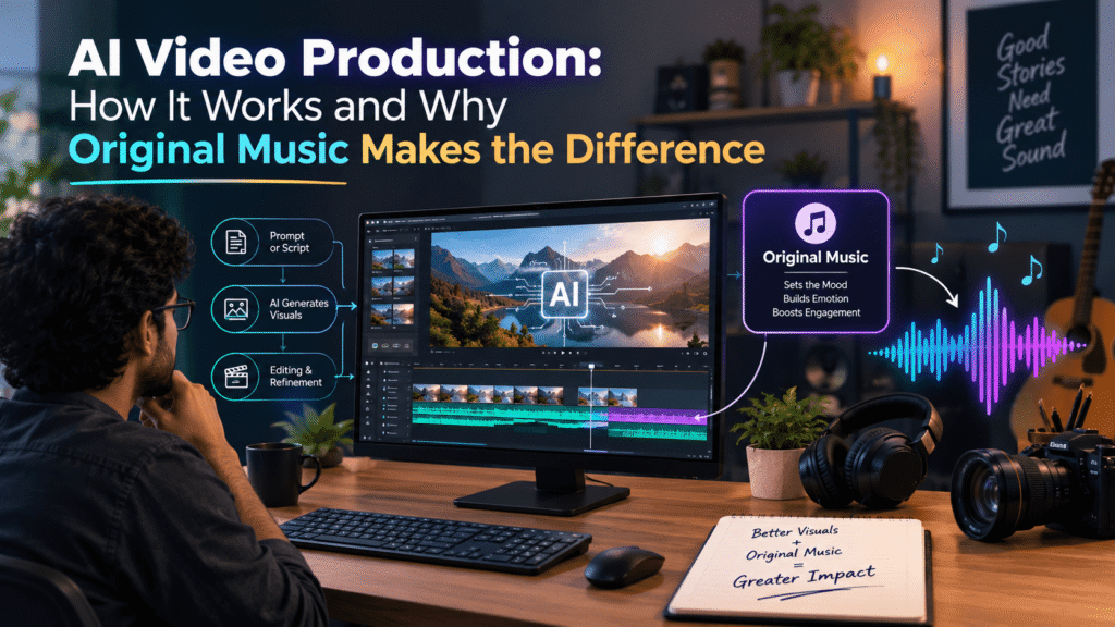 AI Video Production: How It Works and Why Original Music Makes the Difference