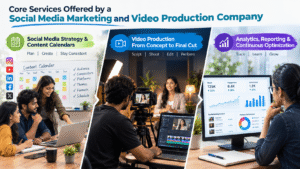 Core Services Offered by a Social Media Marketing and Video Production Company